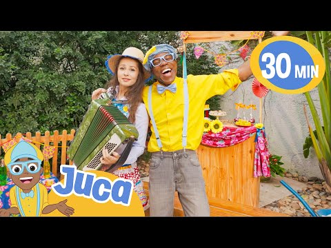 Juca Aprende Dançar Quadrilha na festa junina | 💜Olá Meekah!💜  | MELHORES MOMENTOS DO JUCA BRASIL!