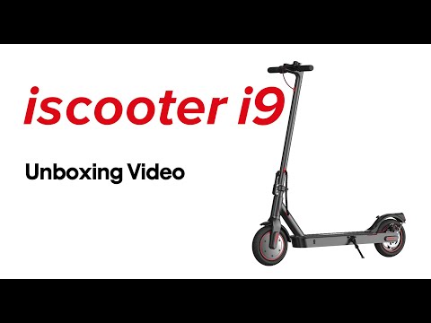 How to Assemble i9 entry-level Electric Scooter | iScooter i9 Unboxing