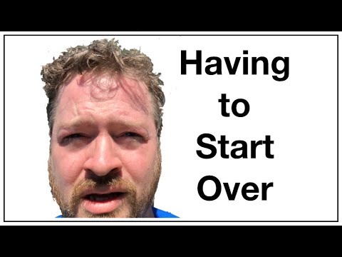 Leaving the Garden Behind and Starting Over