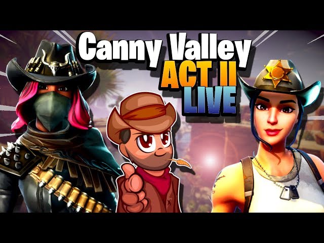 CANNY VALLEY ACT 2 Fortnite Save the World Gameplay | Litanah Live Stream