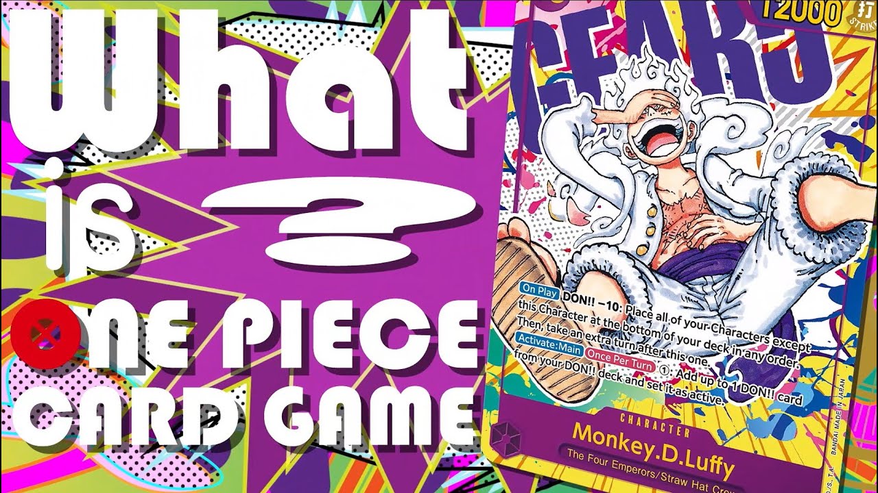 What is ONE PIECE CARD GAME? Trailer