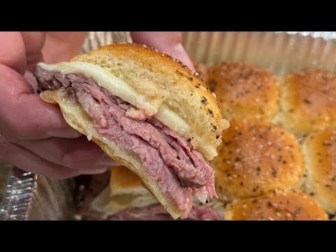 Prime Rib Sliders!