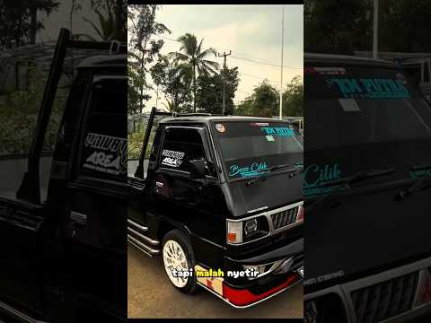 mengendarai mobil pick up ke sekolah ⁉️#youtubeshorts #shorts #trendingshorts #viralshort