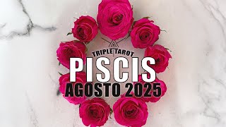 Piscis ♓️  - Un GRAN ascenso! 🆙 Tarot de Triple Cruz Agosto 2025