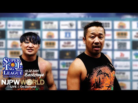 #njsjtl 4th match Backstage 10/28/24｜SUPER Jr. TAG LEAGUE 20...