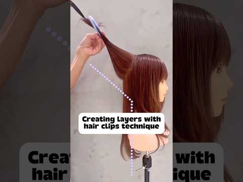 ํค์ด ํด๋ฆฝ์ผ๋ก ํ๋ ๋ ์ด์ด ์ปท, ๋์ ํด๋ณด๊ณ ์ถ์ง ์๋์? #layerup #wigs #haircuttutorial