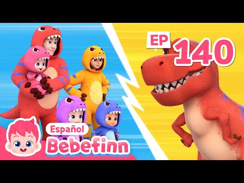 Baila Como el T-rex🦖 | EP140 | Canciones Infantiles | Bebefinn en español
