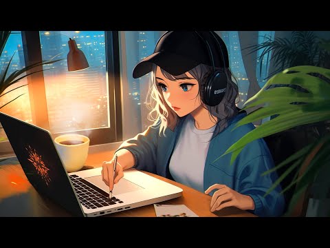 Night Lofi Beats for Deep Focus ~ Study & Work Late with Chill City Ambience | Productivity Vibes