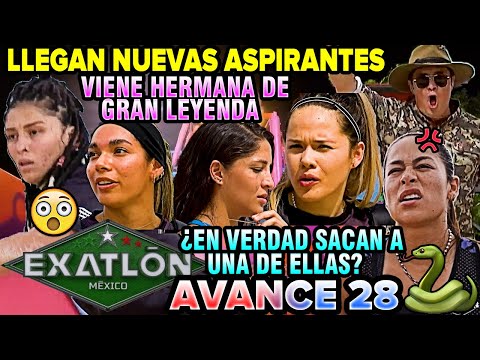 😱LLEGA HERMANA DE TREMENDA LEYENDA🔵🦅 ASPIRANTES. POR LA VILLA. cap 27 Avance 28 #Exatlón México 2024