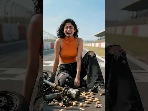 🌟🏍️wife lost the game, and as a result...#ai #rescue #short