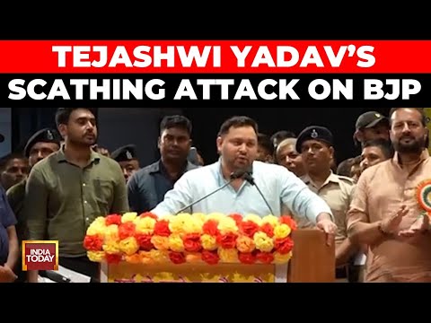 'Bihar is Number one in poverty, Unemployment': Tejashwi Yadav slams BJP, Nitish Kumar's Governance
