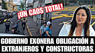 GOBIERNO EXONERA OBLIGACIÓN A EXTRANJEROS  Y CONSTRUCTORAS DE ABRIR PARQUEOS A USUARIOS