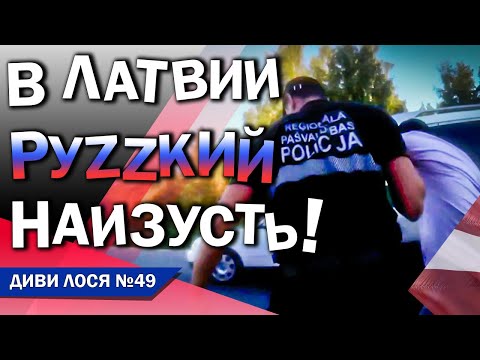 Русский мир посилає поліцію Латвії і каже. Я - украинец! Фанат Путіна - на вихід з Естонії.