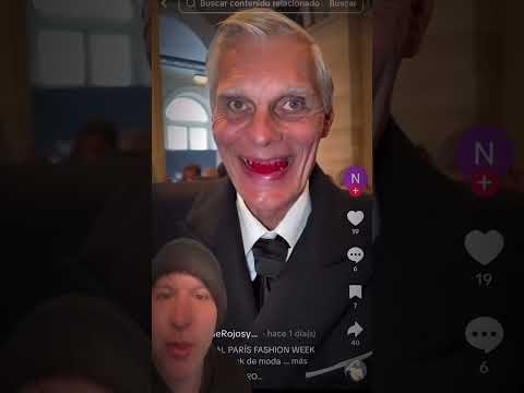 Siniestro desfile de la semana de la moda en paris !