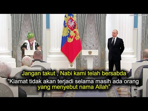 Bukan Cuma Berdiri Mendengar Hadist Nabi Ternyata Putin Sempat Mencium Al Qur'an