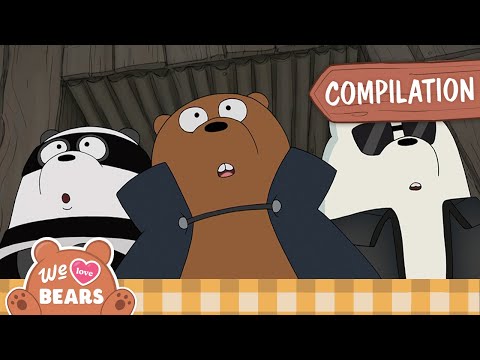 Party Time with the Bears: Cute and Funny Moments | Compilation | We Bare Bears | Cartoon Network