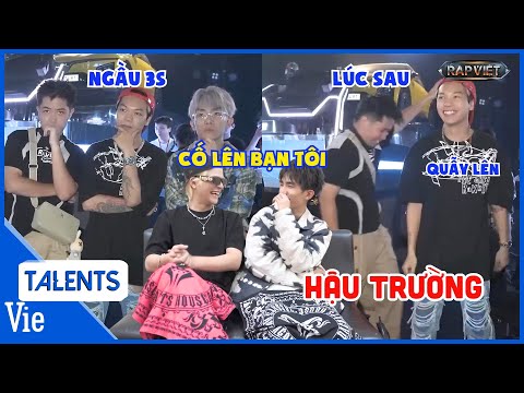 Hậu Trường Rap Việt - GILL rủ anh em quẩy bung rehearsal, RHYDER tiếp lửa cho bạn thân Coolkid