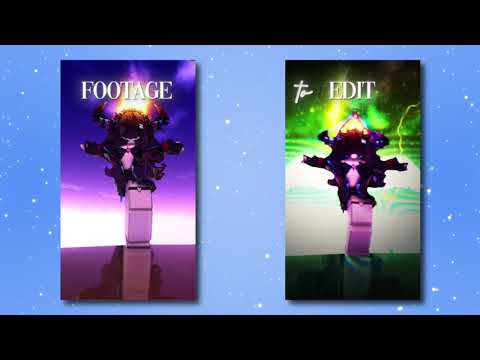 raw footage vs final edit | part 7 | roblox edits