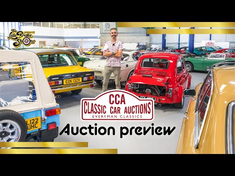 Classic Car Auctions CCA preview walk