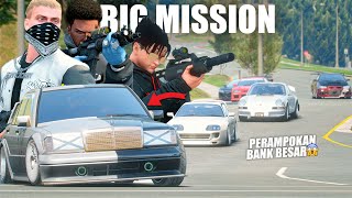 MOBIL LEGENDARIS KEI TURUN UNTUK AKSI PERAMPOKAN BANK BESAR - GTA 5 ROLEPLAY