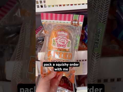 Pack a HUGE squishy order with me :)