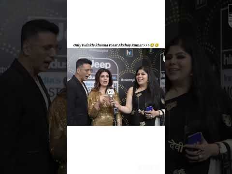 Only twinkle khanna can roast akiii...😅😂#akkishorts #akshaykumar #comedy #bollywood #funny #ytshorts