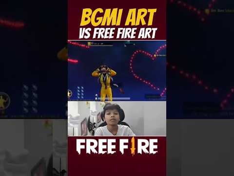 Bgmi art 🤡 free fire art ☠️- #shorts CONFIGURACIÓN_PERFECTA_para_SAMSUNG,A3,A5,A6,A7,J2
