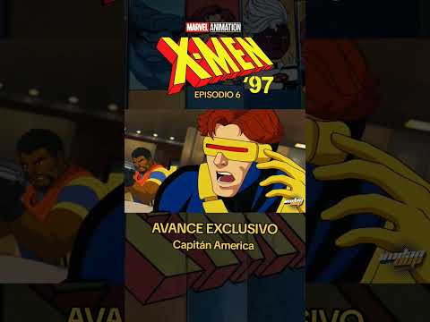 X-Men 97 Episodio 6 Capitán América #marvel #xmen97 #capitanamerica