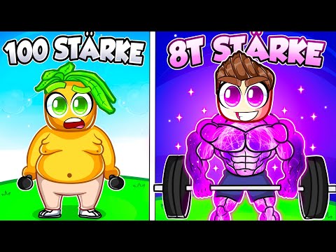 Wir Erreichen MAX LEVEL In Roblox Gym League!