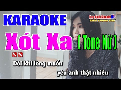 Xót Xa Karaoke 123 HD (Tone Nữ) – Nhạc Sống Tùng Bách