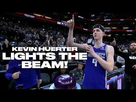 Huerter talks Playoff atmosphere and LIGHTS THE BEAM! video clip