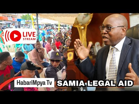 #LIVE: MAMIA WAFURIKA MKOANI MOROGORO, SAMIA LEGAL AID YARINDIMA