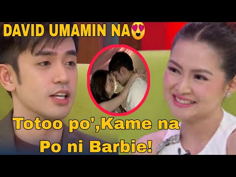 JUST IN! DAVID LICAUCO UMAMIN NA SA TUNAY NA RELASYON NILA NI BARBIE FORTEZA!NAKAKAKILIG😍