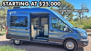 Simple Modular Camper Van Walk-Through | Wilford Transit Camping Van by Wayfarer Vans