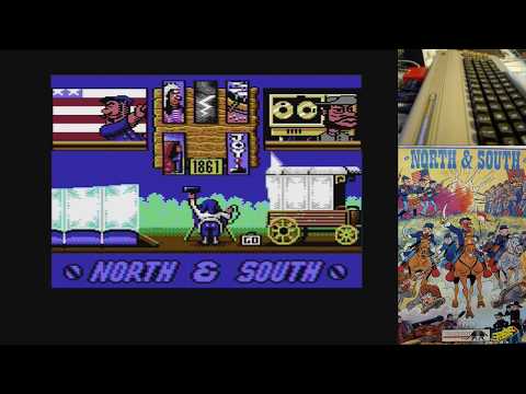 north and south c64 juegos epicos