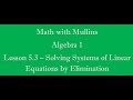 Solving Systems of Linear Equations
