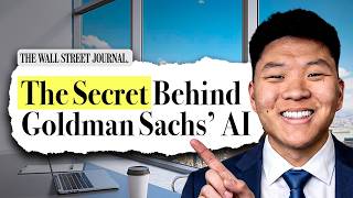 Thumbnail for the video "Everything Goldman Sachs Taught Me About AI (In 10 minutes)" from Nate Herk | AI Automation