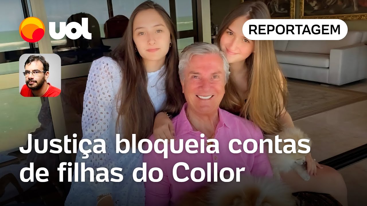 Justiça bloqueia contas de filhas de Collor para confisco de R$ 1,3 milhão | Carlos Madeiro