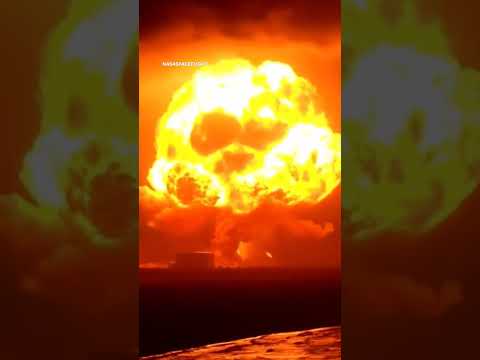 El cohete de Blue Origin explota durante una prueba en tierra