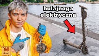 wyłowiłem HULAJNOGĘ ELEKTRYCZNĄ! - MagŁowicz 2