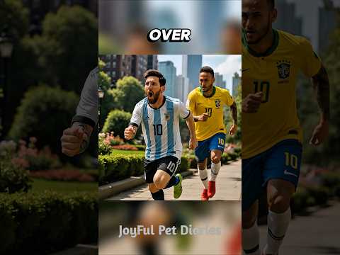 Ronaldo Collapses in the Garden — Messi & Neymar Race Against Time to Save Him!