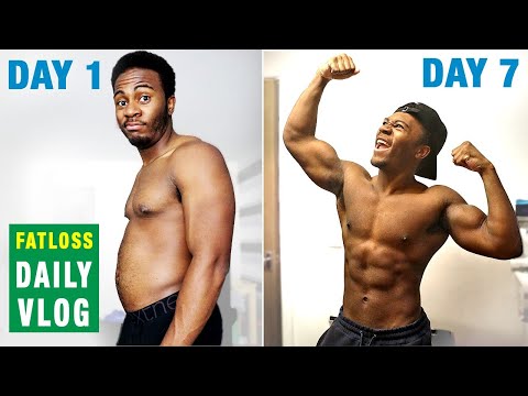How To Lose Belly Fat in 1 Week | My Body Transformation Vlog