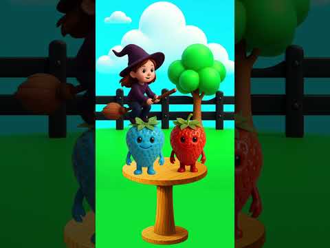 الفراولة يمكنها أن تجعل الشيء كبيرًا وصغيرًا #cartoon #arabic #shorts