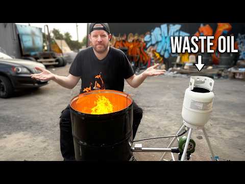 Repurposing Waste Oil: Innovative Burner Creation & Electric Ebike Adventure
