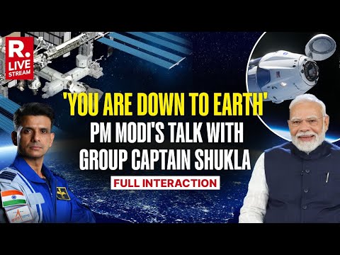 PM Modi LIVE: 'Sky Is Not The Limit', PM Interacts With Group Captain Shubhanshu Shukla | ISS | NASA