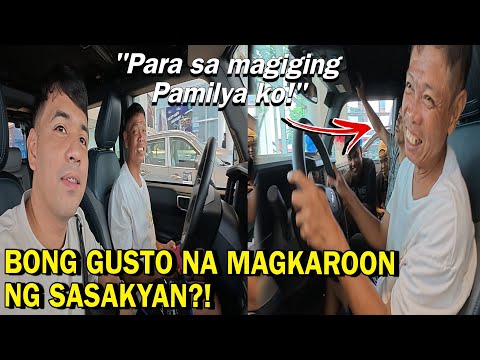 BONG" GUSTO NA RIN MAGKAROON NG SARILING SASAKYAN?!😱