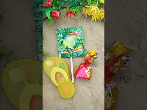 Nutrine Kachha Aam Pop & Luxre Chocolate Candy with gems #shorts #nutrine #lollipop #chocolate