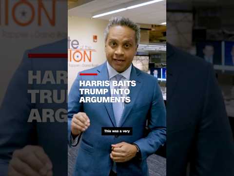 Harris baits Trump into arguments