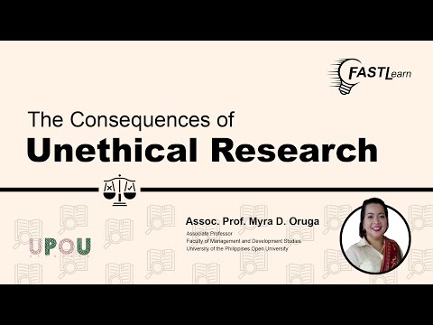 FASTLearn Episode 9 – The Consequences of Unethical Research