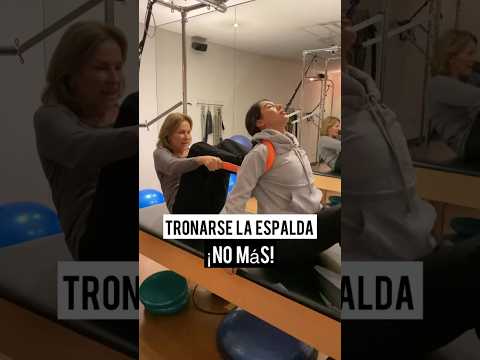TRONARSE LA ESPALDA ¡NO MÁS!